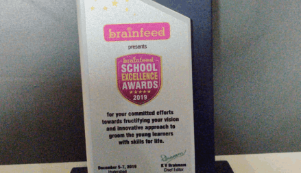 Awarded by Digital Learning - Ryan International School, Bavdhan